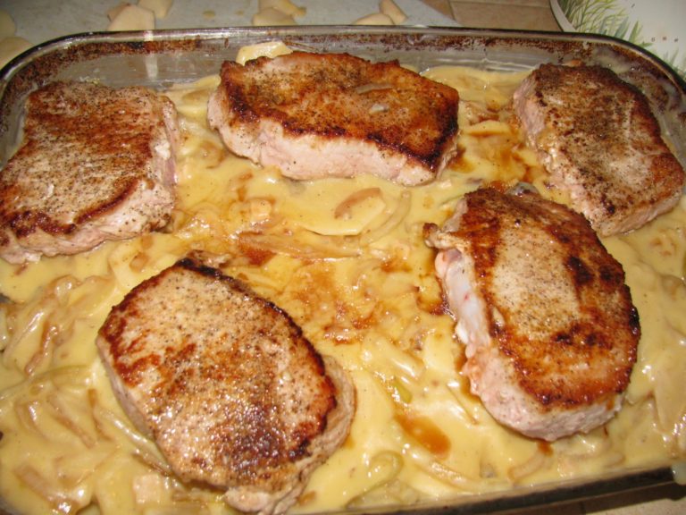 Pork Chop and Potato Casserole Recipe