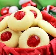 Peppermint Bonbon Cookies Recipe | MyRecipes