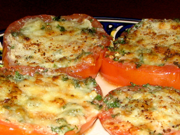 Baked Parmesan Tomatoes Recipe