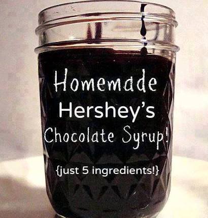Homemade Hershey’s Chocolate Syrup Recipe
