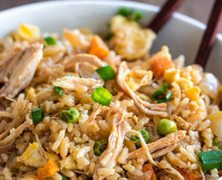 BETTER THAN TAKEOUT CHICKEN FRIED RICE