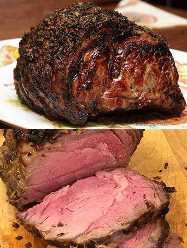 Perfectly cooked medium-rare prime rib is the result every time you use Chef John’s mathematical method.