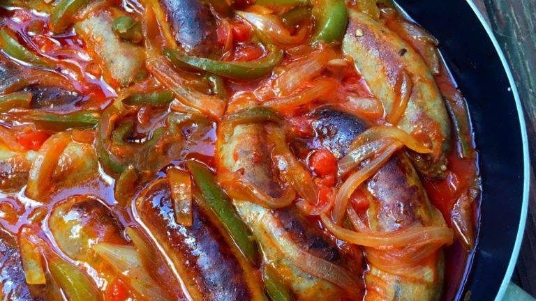 Italian Sausage with Peppers & Onions
