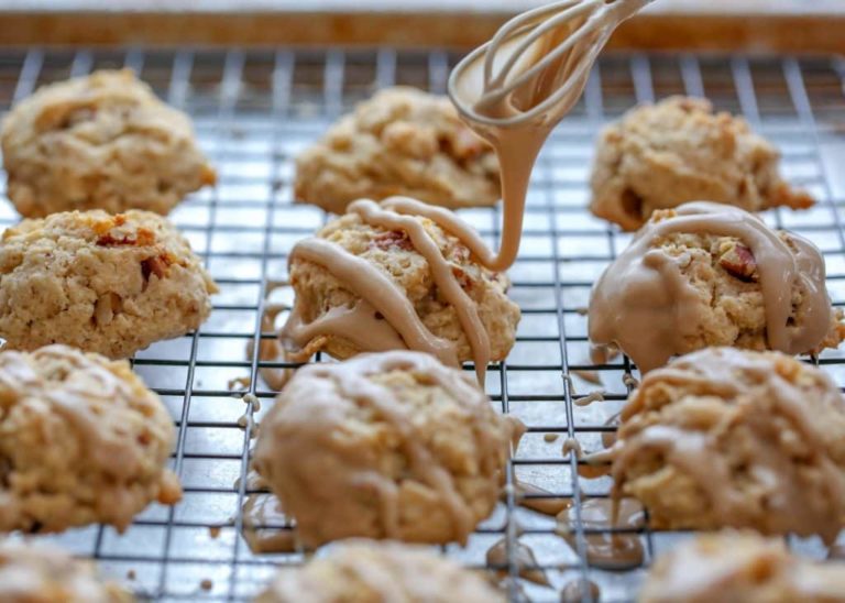 Maple Nut Scone Cookies