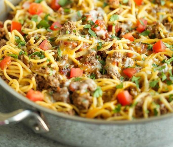 Taco Spaghetti Recipe