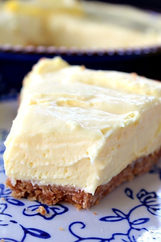 Lemonade and Cream Cheese Pie Perfect On A Warm Day