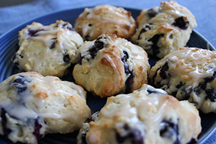 Sweet Blueberry Biscuits | Recipe