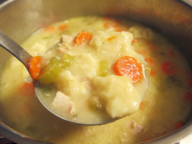 Chicken Soup and Easy Dumplings
