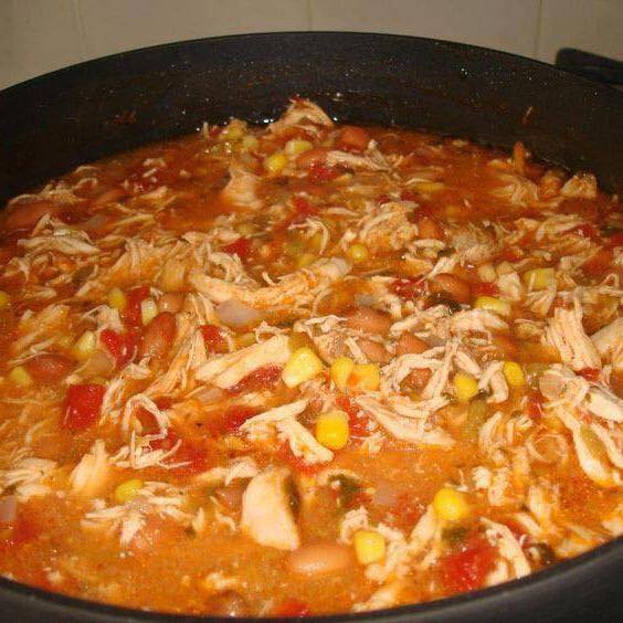 Chicken Tortilla Crockpot Soup