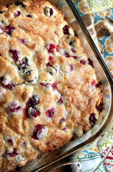 Cranberry Buttermilk Breakfast Cake