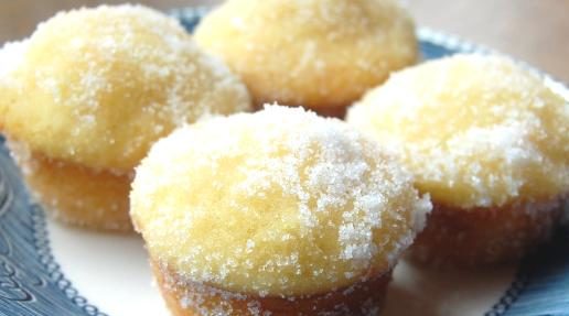 Lemon Yogurt Sugar Mini Muffins