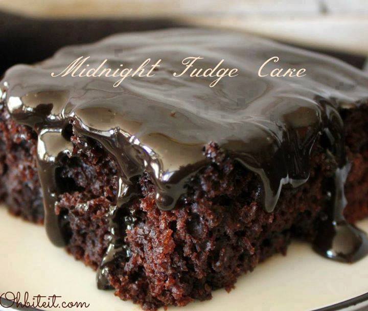 Midnight Fudge Cake