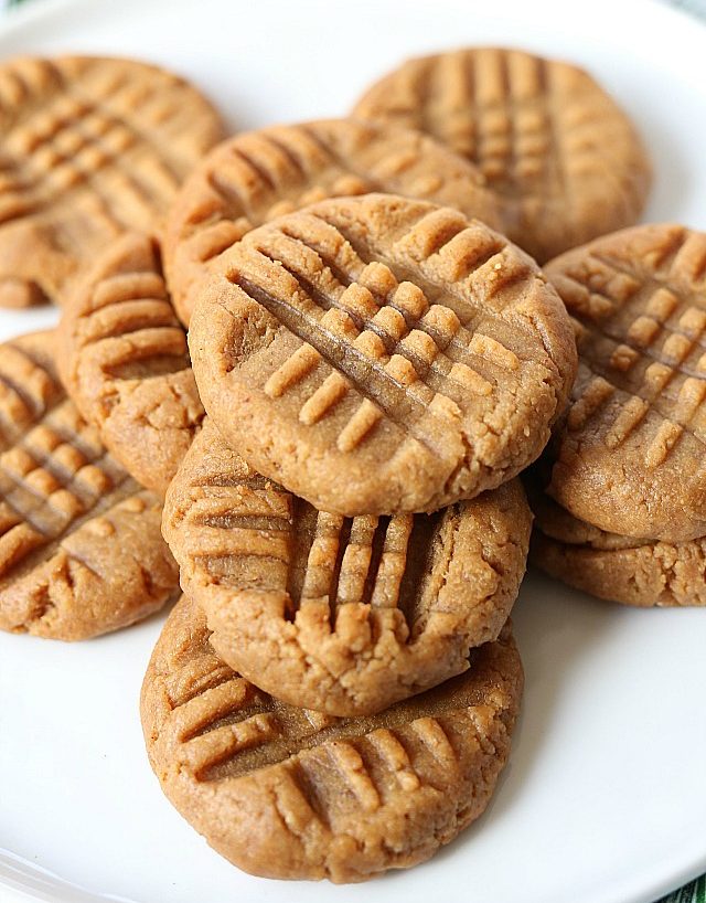 No Carb Peanut Butter Cookies