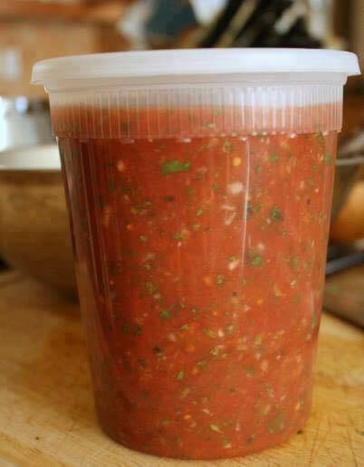Easy homemade salsa recipe