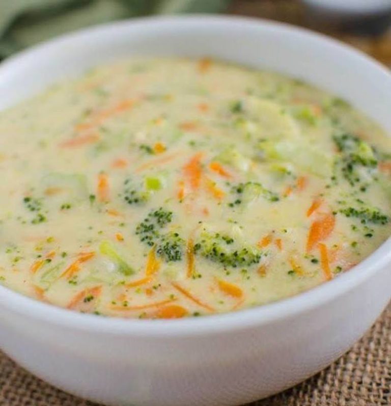 BEST WEIGHT LOSS CREAMY CAULIFLOWER AND BROCCOLI SOUP