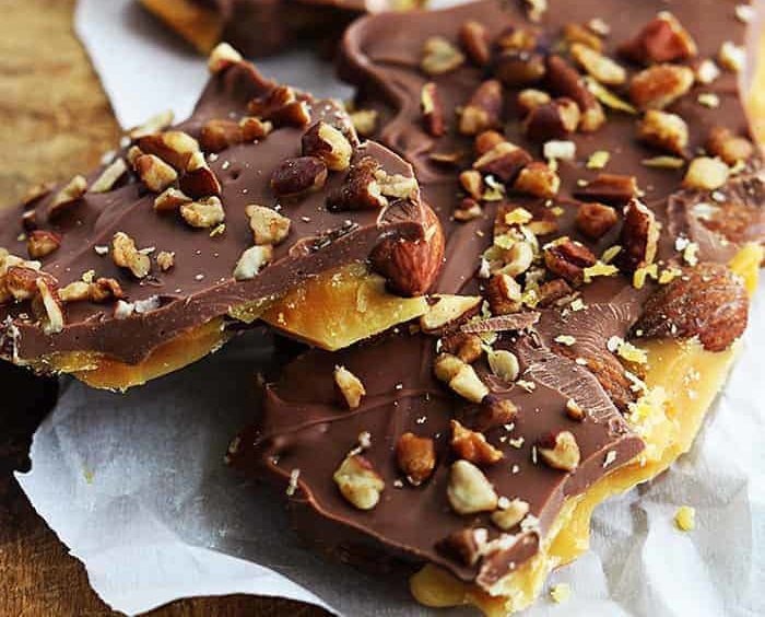 Best Toffee Ever – Super Easy