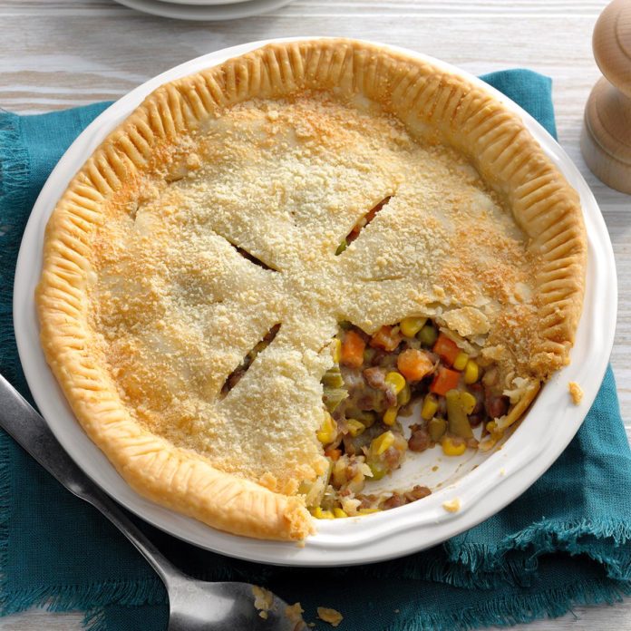 Quick and Easy Vegetable Pot Pie