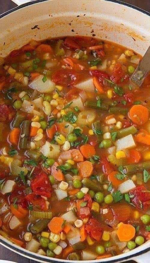 Vegetable soup!