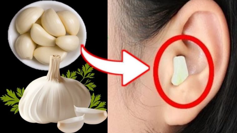 Woman puts clove of garlic in ear every day – This is what happens to her body!