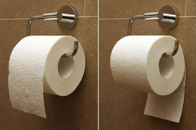 What direction should your toilet roll be facing? This is the definitive answer!